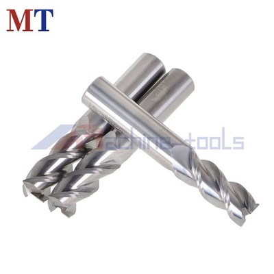 3Pack 1/2'' Alu-Power 3 Flute 1-1/4'' Cutting Length Carbide End Mill Aluminum
