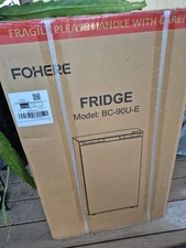 3.2Cu Ft Mini Fridge w/ Freezer Compact Refrigerator Reversible Door Energy Star