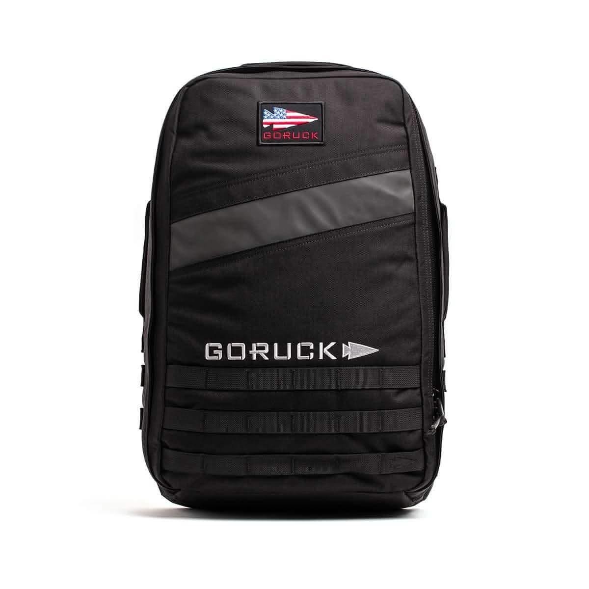GORUCK RUCKER4.0リュックサック25L GORUCK Rucker 4.0 25L Black + Orange- Purpose Built Rucking