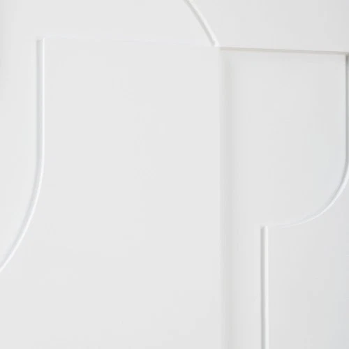 Uttermost 04373 Contours 24" x 24" Wall Abstract Decorative - White - Picture 2 of 6