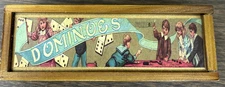 Dominoes In Wood Box