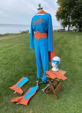 Adult Superhero Costume Handmade Cosplay Super Hero Size Large or XL  Halloween