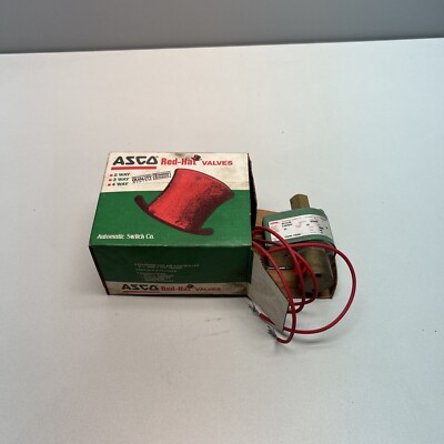 ASCO 8314C35 120V 1/4  NPT Solenoid Valve NOS