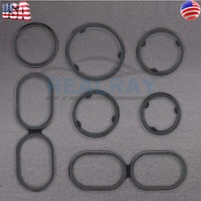 Engine Oil Cooler Filter Housing Gaskets For Dodge Chrysler Jeep 2011-2016 3.6L