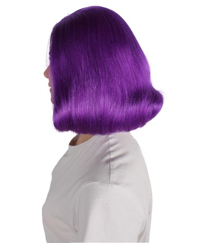 HPO Adult Women's Short Wavy Halloween Modern Wife Wig Multiple Color Options - Picture 121 of 312