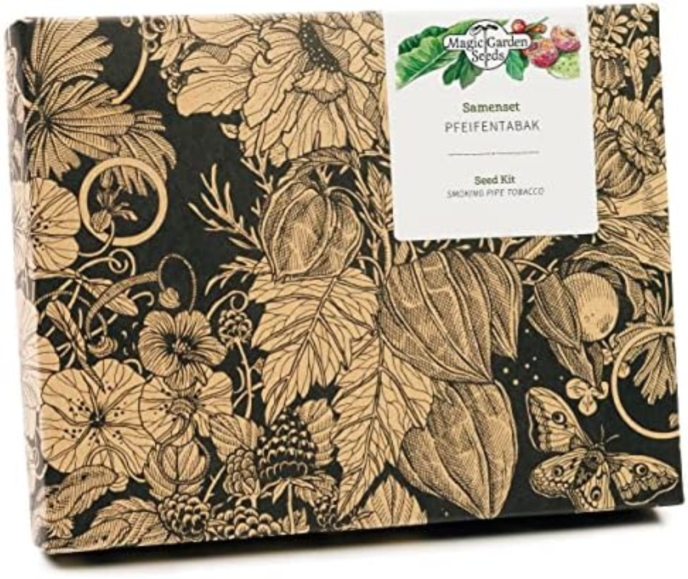 Magic Garden Seeds Tabacco da Pipa - Set Regalo di Semi con 3 varietÃ  Classiche