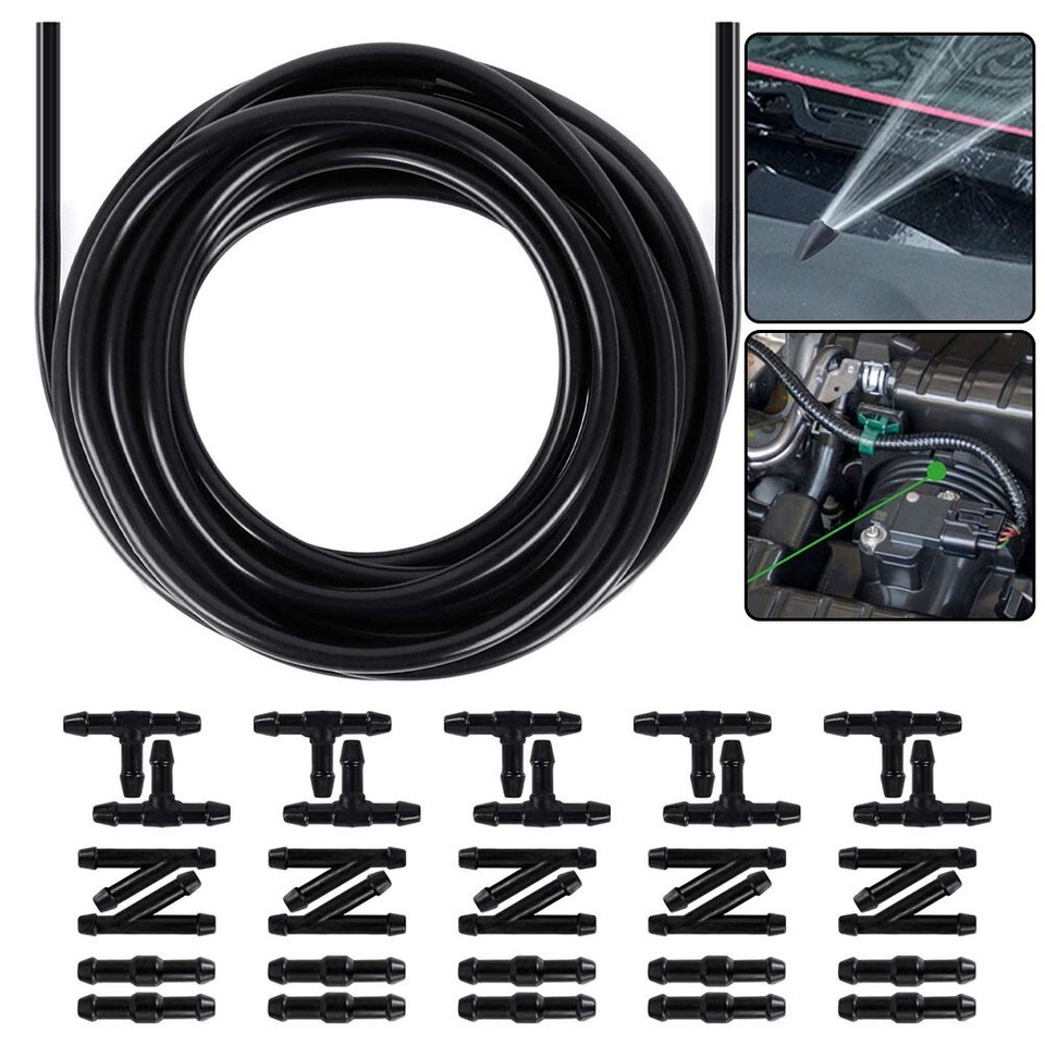 Multi Purpose Car Windshield Washer Fluid Hose Connectors TYI Splitter