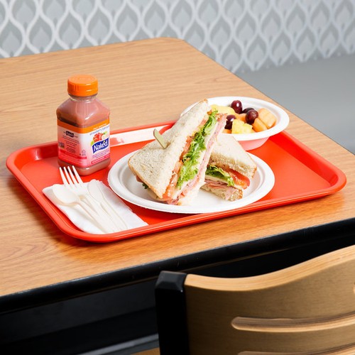24 PACK - Choice Fast Food Tray Plastic Serving Lunch Cafeteria Restaurant Diner - Picture 13 of 18