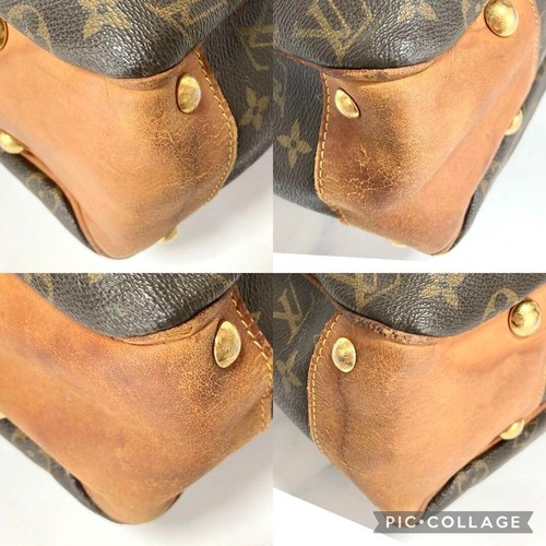 Auth LOUIS VUITTON M45714 Boetie MM Shoulder Bag Monogram Leather Brown LV F/S - Picture 10 of 19