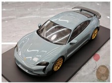 MINICHAMPS 1/18 Porsche 911 TAYCAN TURBO GT 2024 Resin Model Car Diecast Gifts