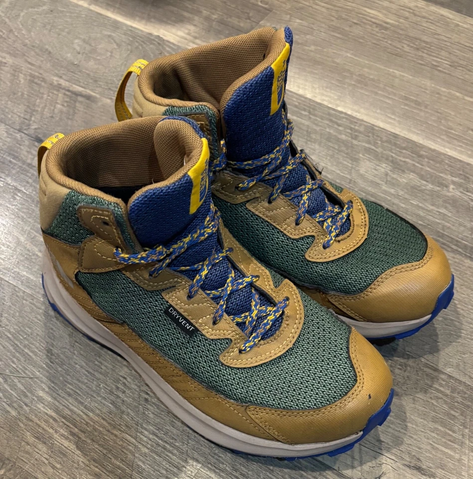 Talla 4 Y The North Face Niños GS Fastpack Senderista Medio Impermeable Senderismo Botas Zapatos Foto 3 de 4