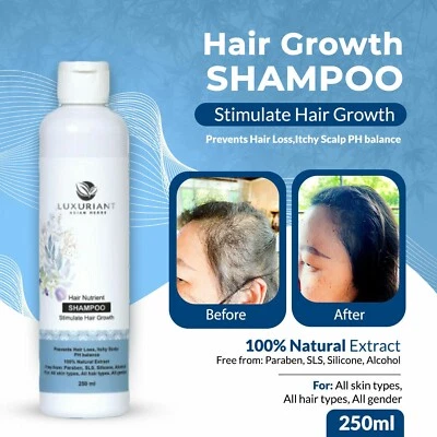 Luxuriant Hair Nutrient Shampoo to stimulate growth/prevent hair loss - 250ml