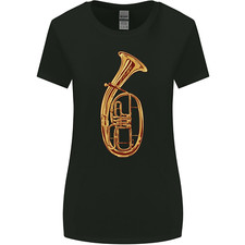 Tenorhorn Brass Musical Instrument Womens Wider Cut T-Shirt