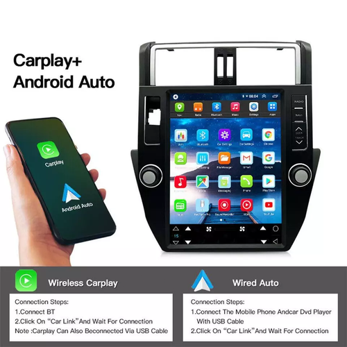 12.1" For Toyota Prado 2010-2013 Android 14 Car Radio Stereo Carplay GPS Navi - Bild 5 von 15