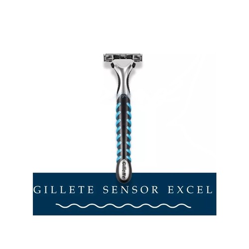 Gillette Sensor Excel Gillette Sensor Excel Razor Blade with Handle for a close, - Picture 4 of 4