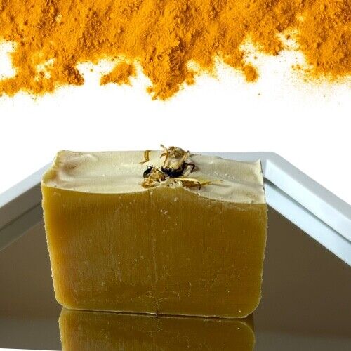Honey Turmeric + Vitamin C Soap | Skin Loving Goodness In A Bar | Scented - Picture 2 of 2