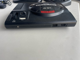 Sega Genesis Console 9 Game Bundle 2 Power Sticks 1 Controller Cables All Tested