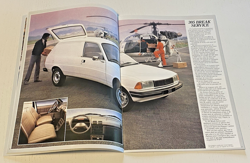 Handelshandbuch Peugeot leichte Nutzfahrzeuge - 1983 - schöner Zustand. - Bild 3 von 7