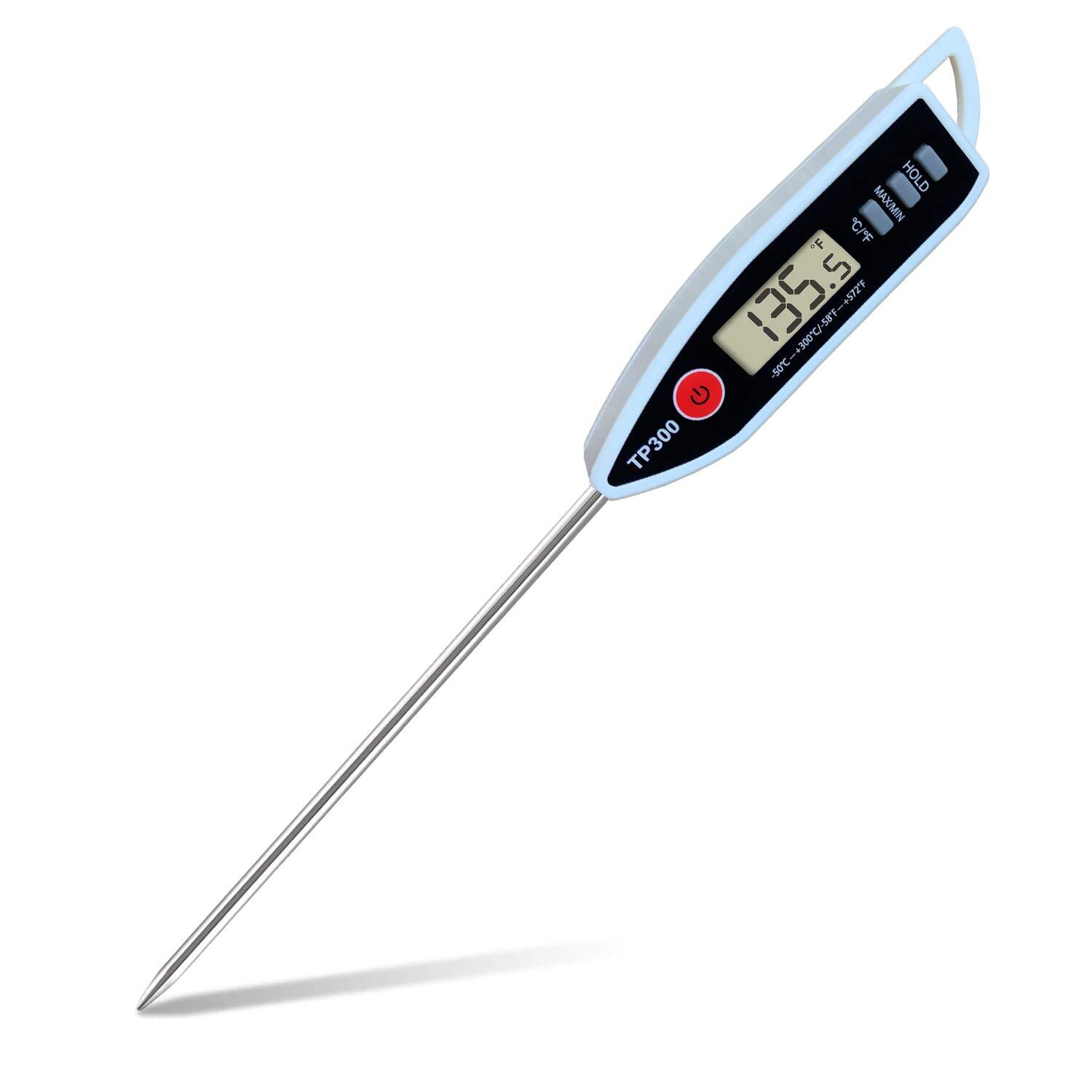 Meat Food Thermometer, Digital Candy Candle Thermometer, LCD, Cooking Kitchen...