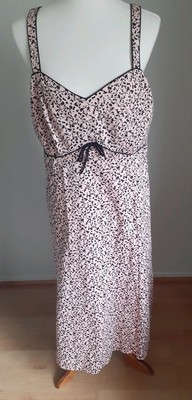 Dress Barn Halter Dress 18w Pink Built In Bra Adjustable Straps Ebay