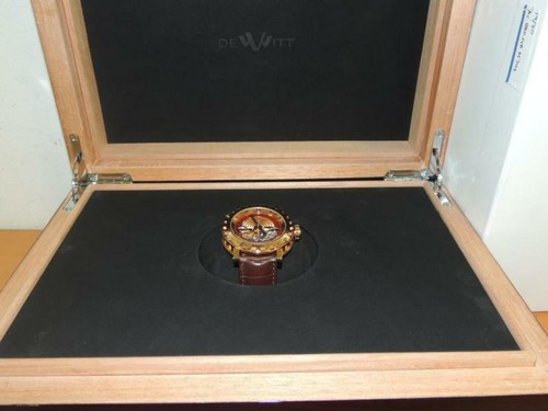 DeWitt Academia Minute Repeater Ac.8801.53.m750 18k Oro Rosa 43mm LNB - 第 2/12 張圖片