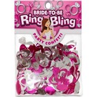 Bride to Be Ring Bling Party Confetti | Adult Hen Stag Party Girls Night Out