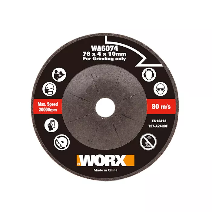 WORX WA6074 76mm Grinding Disc for WX801 Chopper Mini Grinder