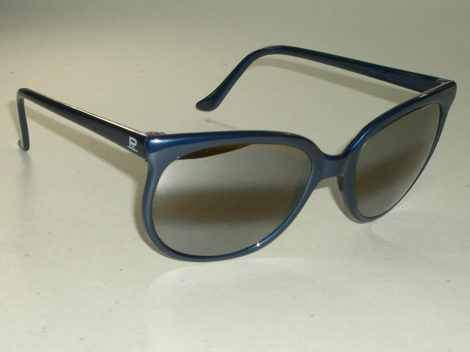 GAFAS DE SOL VUARNET Px 002 DOBLE DEGRADADO ESPEJO ÁMBAR MARRÓN LENTES AZULES GATOS Foto 2 de 4