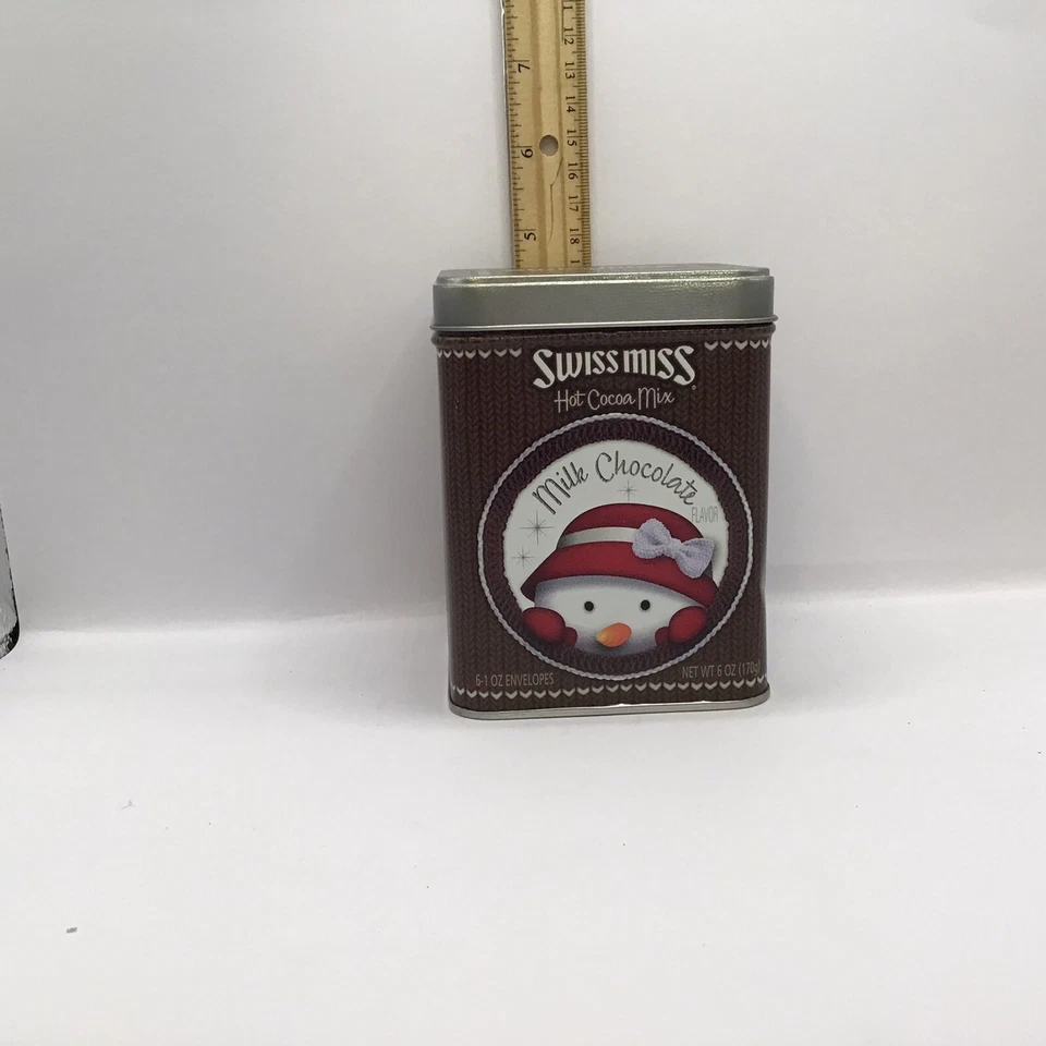 Swiss Miss Hot Cocoa Empty Tin - Image 3 of 4