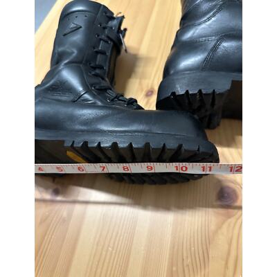Thorogood Wildland Hellfire Black Leather Boots Mens 7.5  display picture 1