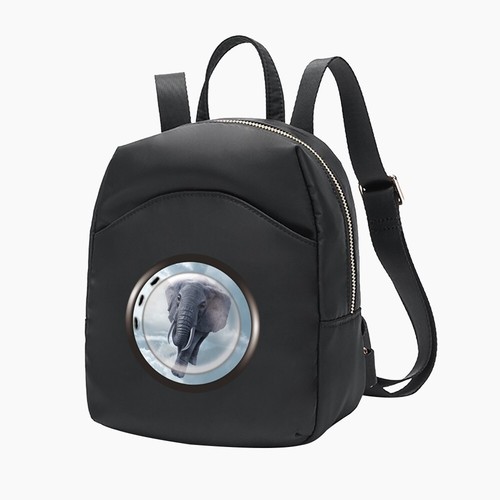 Bedruckter Mini Mode Rucksack Backpack Taschen Reisetaschen Damen Frauen Handtasche - Bild 23 von 29