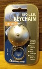Ufo Metal L.E.D. Keychain Flashlight 2 Lcr1620 Lithium Batteries Rare Model