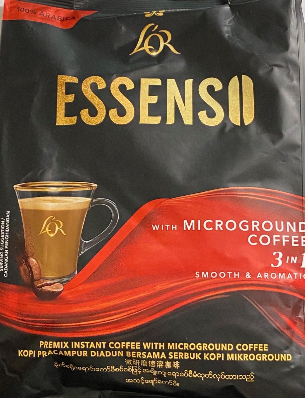 6 Bags, Super 3-In-1 Essenso MicroGround Coffee Smooth & Aromatic 500g ...