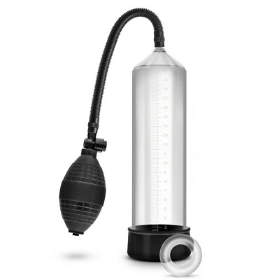 BLUSH ODER ANDERE Performance Penispumpe Penisvergrößerung Errektionshilfe Impotenzhilfe + Ring