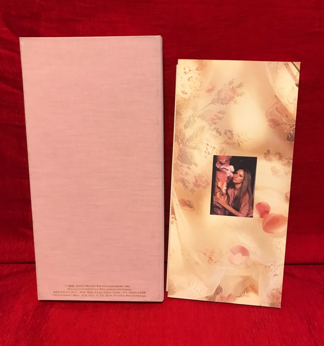 バーブラストライサンド4CDBOXセットJust for the record Barbra Streisand Box Set w Book 