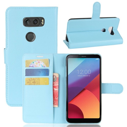 Para LG G5 Ranura Abatible Billetera Cuero Suave Estuche/Cubierta/Soporte para Tarjetas Bolsa de Soporte - Imagen 33 de 41