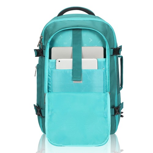Hynes Eagle 40L Flight Approved Carry on Travel Backpack Overnight Laptop Bags - Picture 10 of 11