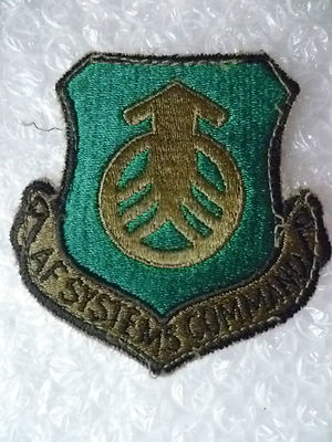 Aufnäher - USAF AF Systems Command Patches (Neu*)