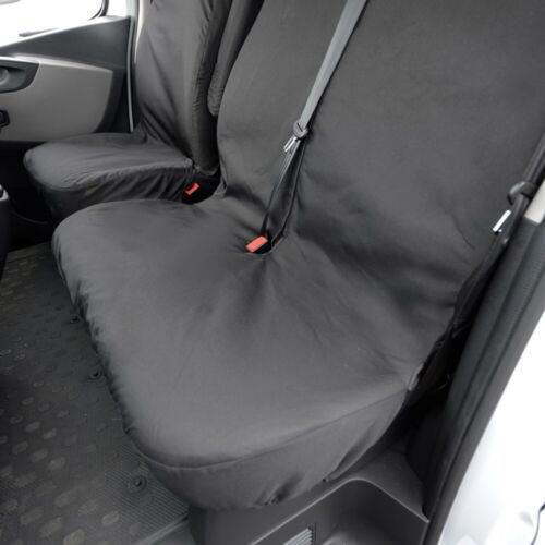 VAUXHALL OPEL VIVARO STANDARD VAN TAILORED FRONT SEAT COVERS (2014-2019) 296 - Picture 10 of 12
