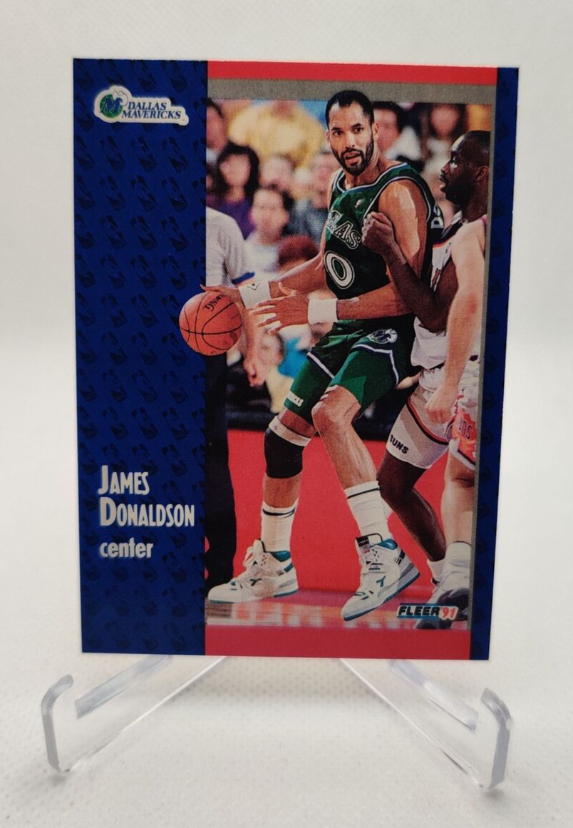 199192 Fleer Basketball James Donaldson Dallas Mavericks 44 eBay