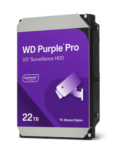 22TB Western Digital WD Purple Pro WD221PURP (7200RPM SATA III 512Mb Cashe)