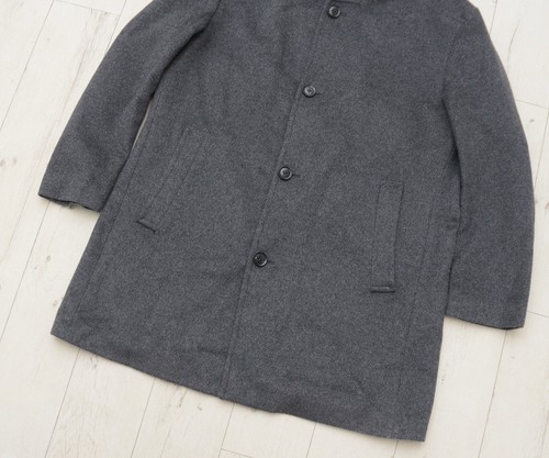 Men's Strellson Finchley 2.0 Gray Designer Coat Size 56 XL Wool Cashmere - Picture 10 of 23