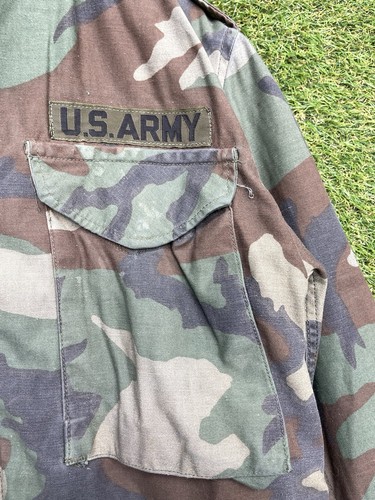 Army Feldjacke Herren Small Short Cold Weather Camo Parka Kapuze Windbreaker - Bild 15 von 21