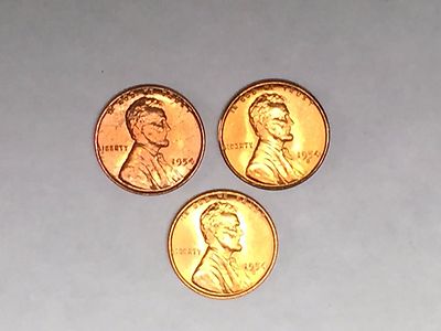 1954 S Lincoln Wheat Cent Gem BU