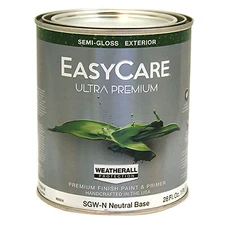 EasyCare SGWN-QT Ultra Premium WeatherAll Exterior Latex House Paint, Semi-Gloss