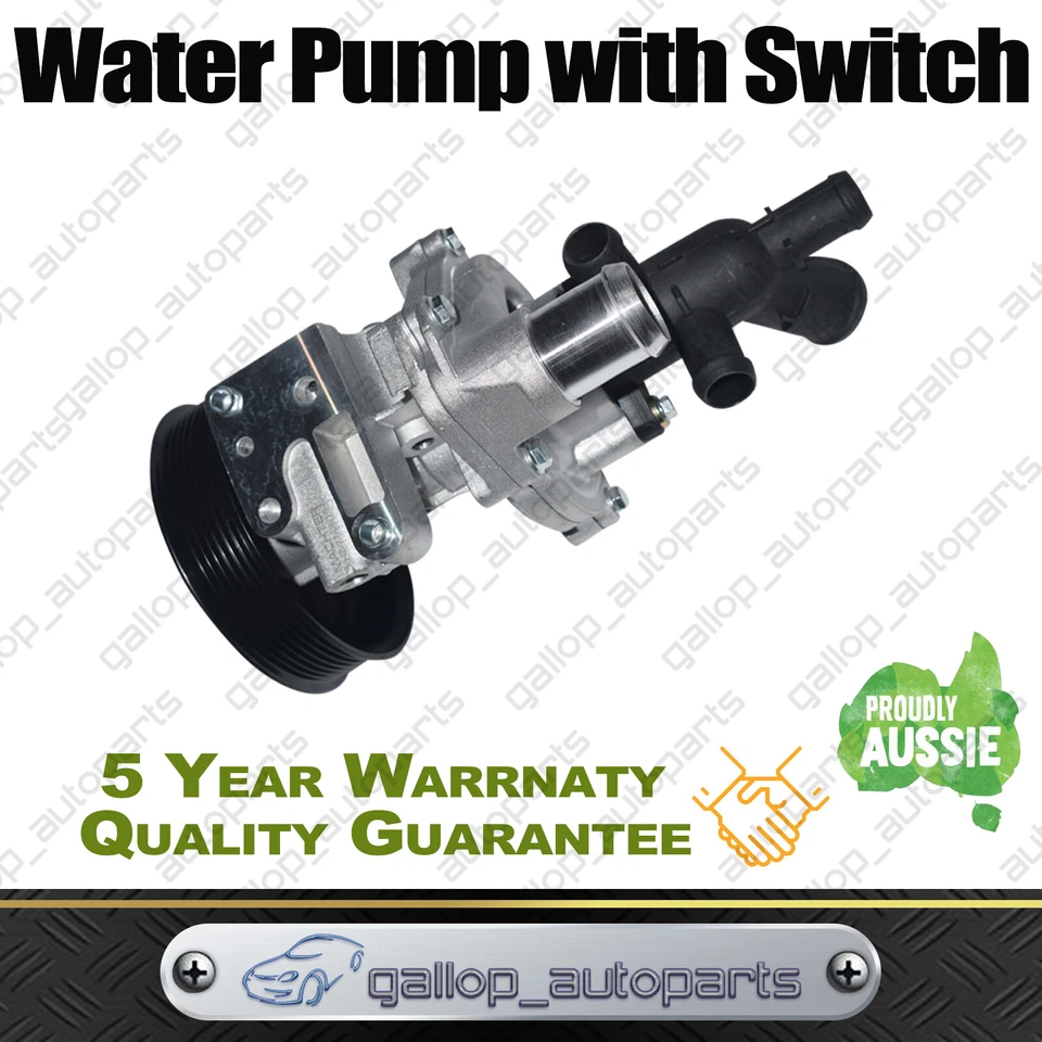 Water Pump For Ford Transit VH VJ VM 01-10 Ute Van 2.4L Diesel Turbo Engine - image 3 of 4
