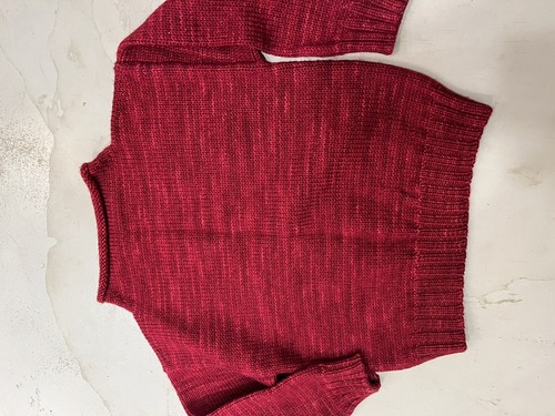 SUÉTER DE LANA MISHA + HOJA PUFF ROJO NIÑO NIÑA NIÑO NIÑO PEQUEÑO TALLA 4-5 AÑOS - Imagen 5 de 6