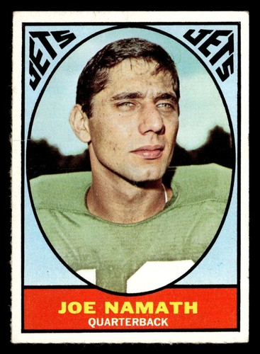 1967 Topps Joe Namath #98 New York Jets VG/VG-EX Y6896