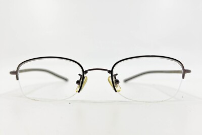 Nike Flexon 4057 049 Silver Green Half Rim Eyeglasses Frames 52-19 145 17778