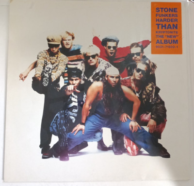 THE STONE FUNKERS - Harder than kryptonite LP 33 Runden PROMO ITALY